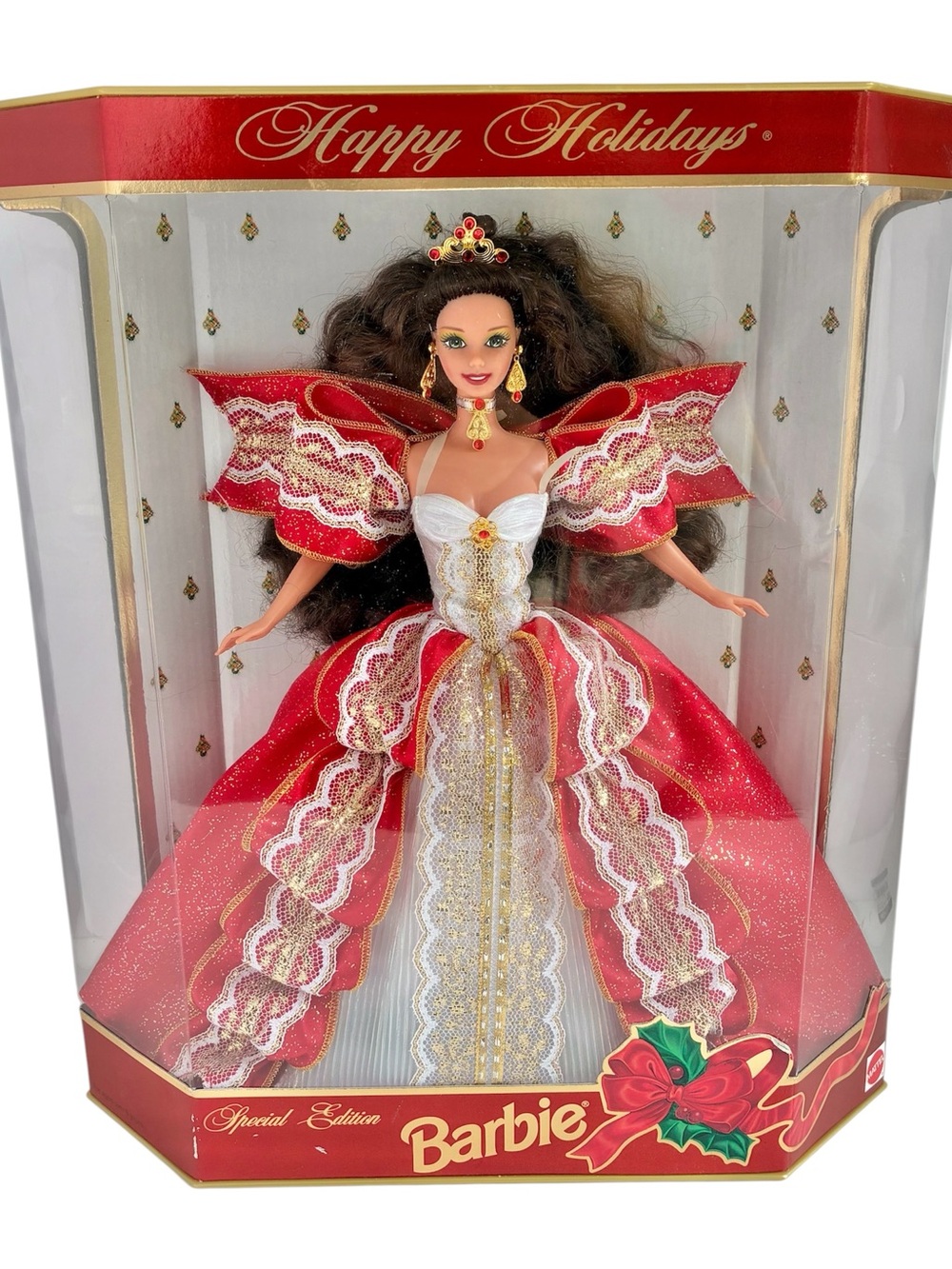 Vintage 1997 Barbie Happy Holidays Special Edition 10th Anniversary Doll w/ Box